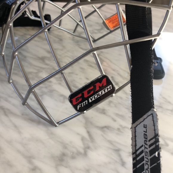 CCM Other Ccm Youth Hockey Helmet Combo With Face Cage Poshmark